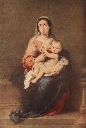 MURILLO, Bartolome Esteban Madonna and Child eryt4 USA oil painting reproduction